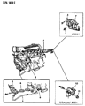 Chrysler New Yorker EGR Tube Diagram - 4307357