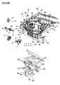 Chrysler LeBaron A/C Condenser Diagram - 4638126