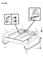 1993 Dodge Grand Caravan Fuel Tank Strap Diagram - 4682784