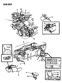 Dodge Aries MAP Sensor Diagram - 4638256