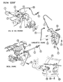 Jeep Comanche Accelerator Cable Diagram - 52078447