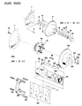 Jeep Wrangler Brake Dust Shield Diagram - 52005477