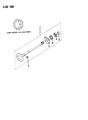 Jeep Wagoneer Axle Shaft Diagram - 83504961