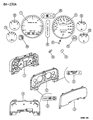 Dodge Tachometer Diagram - 4723729