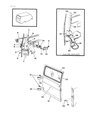 Dodge D350 Weather Strip Diagram - 4084911