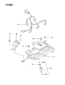 1998 Dodge Grand Caravan Fuel Injector Seal Diagram - MD614822