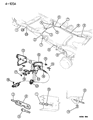 1994 Dodge Dakota Parking Brake Cable Diagram - 4294385