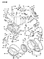 Dodge Colt Transfer Case Seal Diagram - MD707184