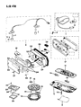 Jeep J20 Dome Light Diagram - J3234114