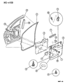 Chrysler Grand Voyager Armrest Diagram - GH75SK5