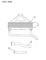 Chrysler Oil Cooler Diagram - 4644951