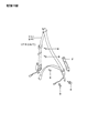 1994 Dodge Stealth Seat Belt Diagram - MB770106