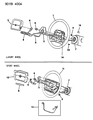 Chrysler LeBaron Clock Spring Diagram - 4504370