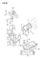 Chrysler TC Maserati Timing Cover Diagram - MD144769