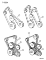 1994 Dodge Ram Wagon Drive Belt Diagram - 53010277