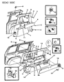Dodge Caravan Tailgate Handle Diagram - H882KV4