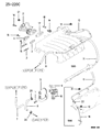 Chrysler Cirrus EGR Valve Gasket Diagram - 4612184