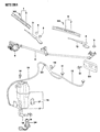 1992 Dodge Colt Windshield Washer Nozzle Diagram - MB572577