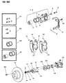 Chrysler Town & Country Brake Caliper Piston Diagram - 4364780