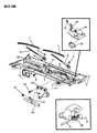 Dodge Dynasty Wiper Pivot Diagram - 4389387