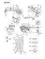 Chrysler Oil Pressure Switch Diagram - 4186352