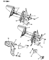 1986 Dodge Aries Car Mirror Diagram - 4299416