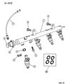 Chrysler Sebring Fuel Injector Diagram - 4669011