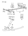 Dodge Leaf Spring Shackle Diagram - MB110494