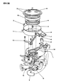 1984 Dodge Ram Van Air Filter Diagram - 3830142