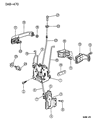 Dodge Ram Wagon Trunk Lid Latch Diagram - 55346541