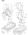 Chrysler Conquest Dipstick Tube Diagram - MD073302