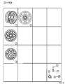1996 Dodge Dakota Spare Wheel Diagram - 5FH30SD8