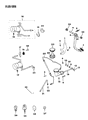 Jeep Comanche Clutch Master Cylinder Diagram - 4636864