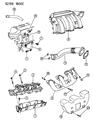 Chrysler Imperial Intake Manifold Diagram - 4621376