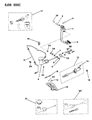 Jeep Comanche Clutch Master Cylinder Diagram - 53004466