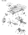 Chrysler New Yorker Parking Brake Cable Diagram - 4294917