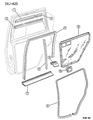 1994 Jeep Cherokee Door Seal Diagram - 55135129