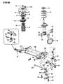 Dodge Daytona Control Arm Diagram - 4449269