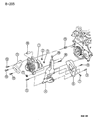 Dodge Intrepid Alternator Diagram - R4609093