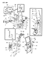Dodge Ram Van Door Latch Assembly Diagram - 4083620