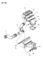 Dodge Caravan Air Filter Diagram - 83501843