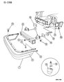 Dodge Intrepid Bumper Diagram - 4773902