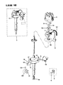 Jeep J20 Distributor Cap Diagram - J3230757