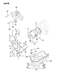 Chrysler New Yorker Timing Cover Diagram - MD104024