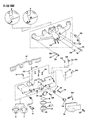 Jeep Comanche EGR Tube Diagram - J3241722