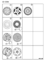 1993 Chrysler New Yorker Wheel Cover Diagram - 4626089