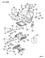 2002 Chrysler Sebring Seat Cover Diagram - 4863940