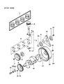 Chrysler Conquest Flywheel Diagram - MD012876
