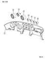 1999 Dodge Viper A/C Switch Diagram - 5245298