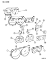 Dodge Ram Wagon Shift Indicator Diagram - 56007253